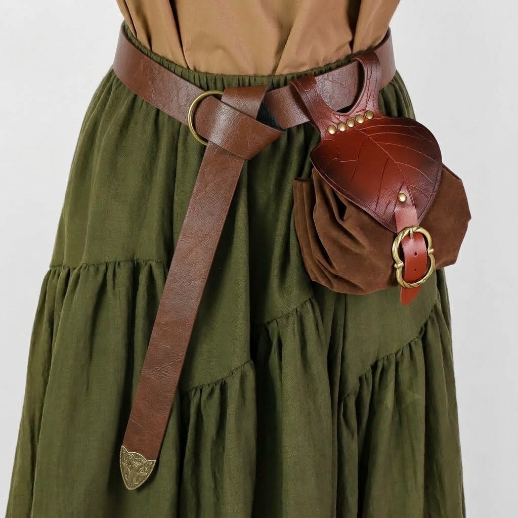 Cosplay Prop - قطعتان من إكسسوارات أزياء المهرجانات القديمة،