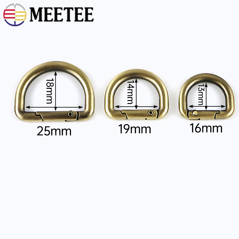 5/10 قطع من حلقات D المعدنية م - مراجعة D Ring Strap وسعره