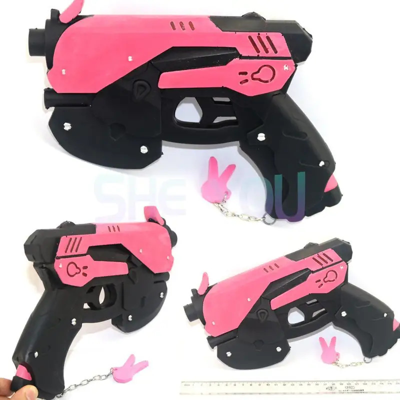 2025 أنيمي لعبة OW الدعائم D.v - مراجعة Dva Cosplay Prop وسعره