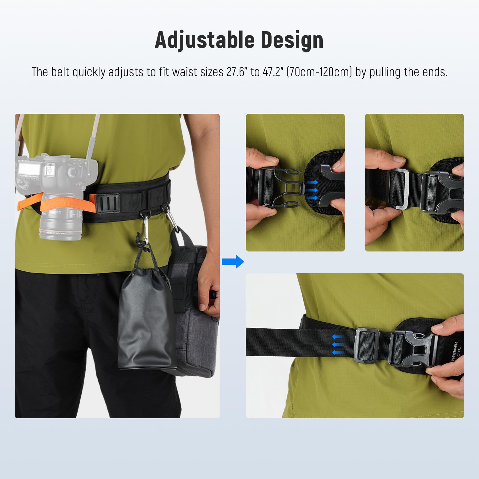 حزام خصر للكاميرا متعدد الوظائ - مراجعة D Ring Strap وسعره