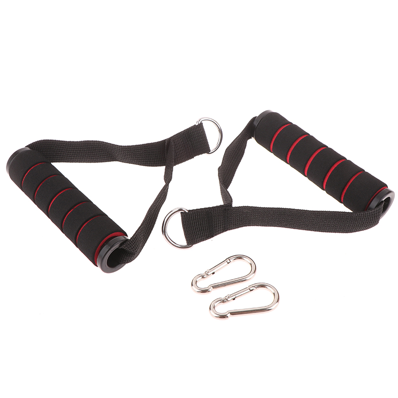 مقابض معدنية لآلة الكابلات وأح - مراجعة D Ring Strap وسعره