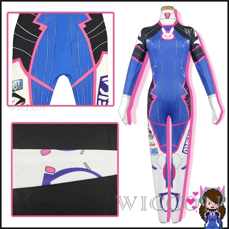 2025 أنيمي امرأة بذلة الجوارب  - مراجعة Dva Cosplay Prop وسعره
